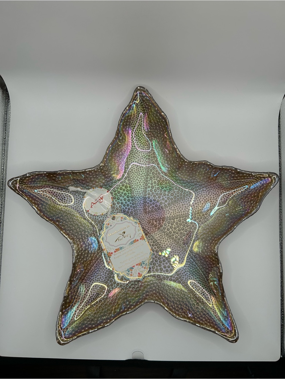 Anya Turkish glassware - Star Accent dish